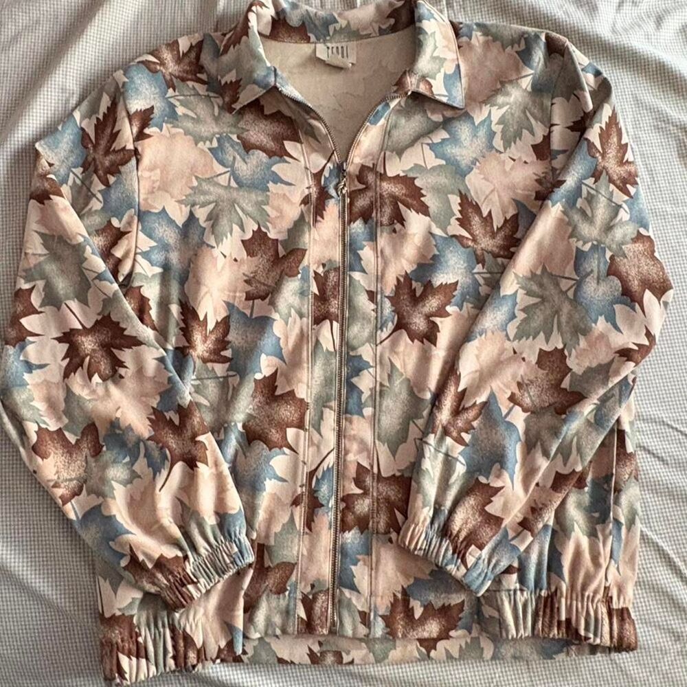 Teddi Women's Brown and Green Jacket